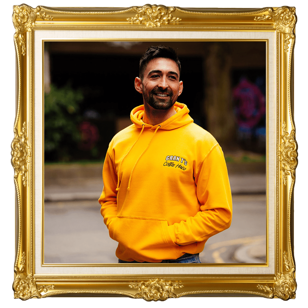 Classic Gold Hoodie | Gran T's Coffee House