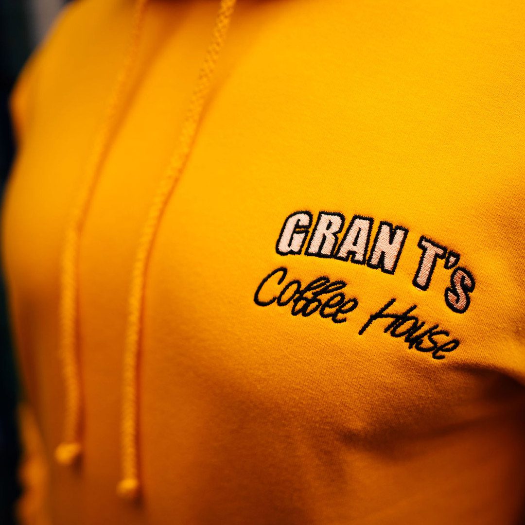 Classic Gold Hoodie | Gran T's Coffee House